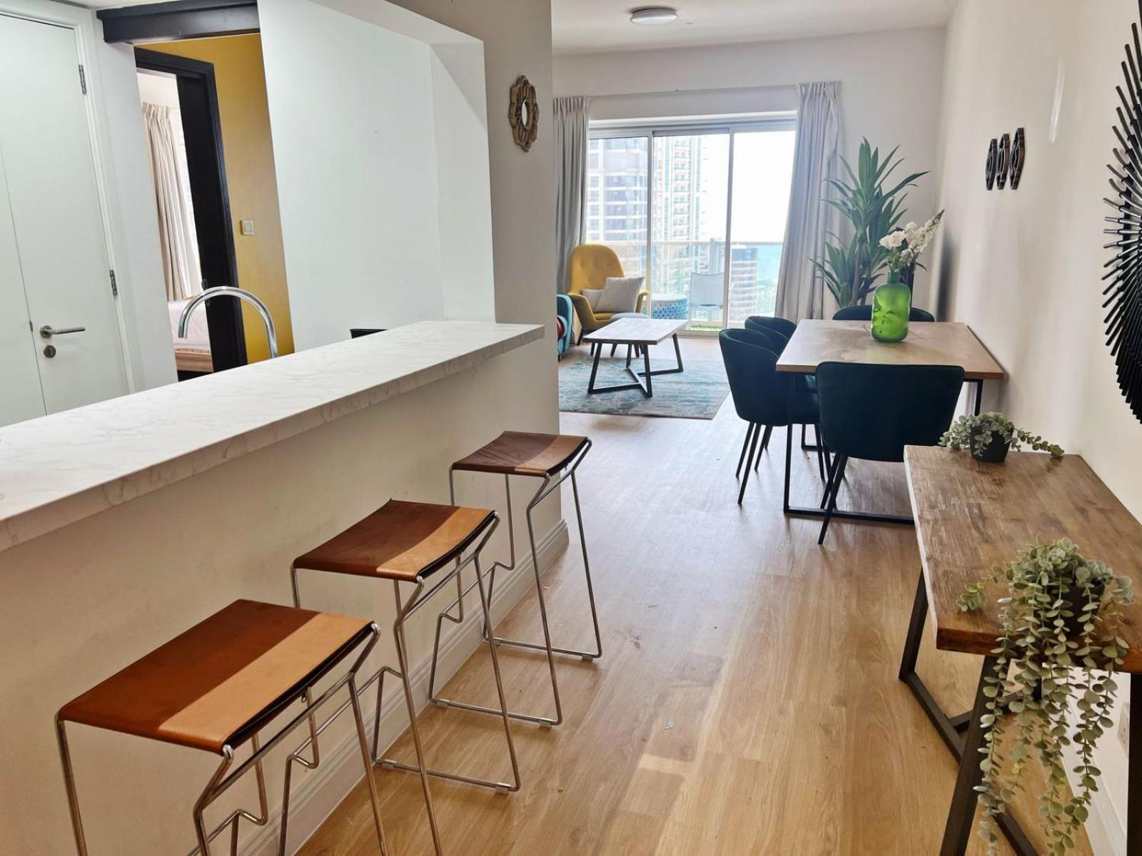 Newly Renovated Marina & Sea View Family Condo Dubaj Zewnętrze zdjęcie